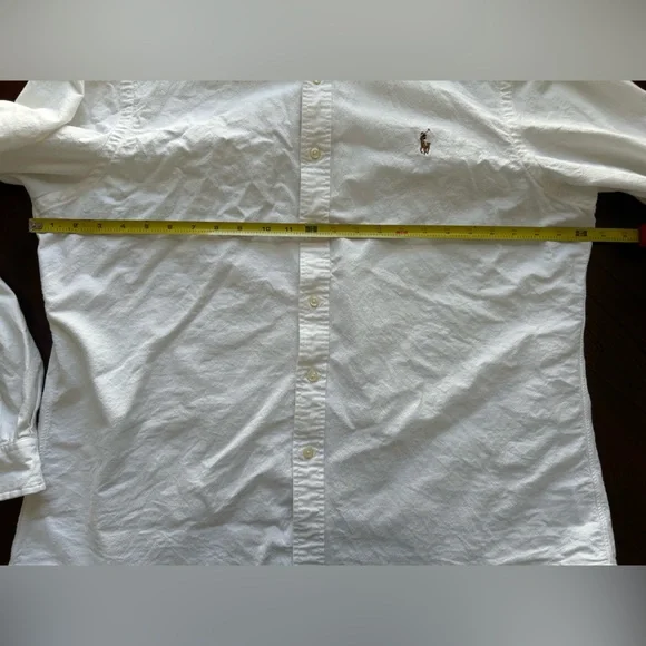 Polo by Ralph Lauren Men's White Shirt XXL SLIM FIT - Picture 6 of 6